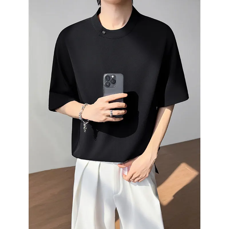 2026 Summer New Style Silk Round-neck Chinese-style Long-sleeved Shirt T-shirt
2026 Summer New Style Silk Round-neck Chinese-style Long-sleeved Shirt T-shirt
