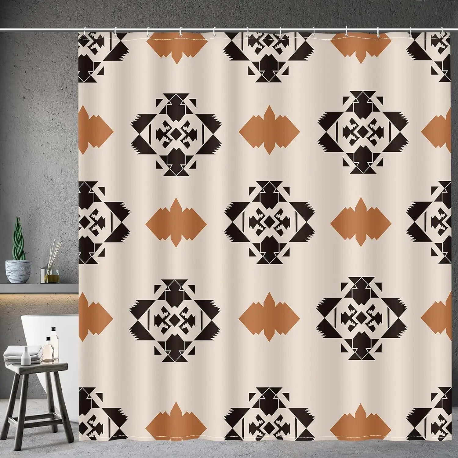 Занавеска для душа Aimego Western Aztec - Юго-Запад в стиле бохо, шикарная геометрическая этническая этническая винтажная ткань для деревенского дома, ткань для ванны Sh
Занавеска для душа Aimego Western Aztec - Юго-Запад в стиле бохо, шикарная геометрическая этническая этническая винтажная ткань для деревенского дома, ткань для ванны Sh
