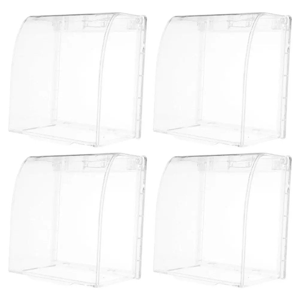 Комплект из 4 всепогодных защитных колпачков для уличных электрических розеток типа 86 из ПВХ, крышки для розеток и светильников
Комплект из 4 всепогодных защитных колпачков для уличных электрических розеток типа 86 из ПВХ, крышки для розеток и светильников