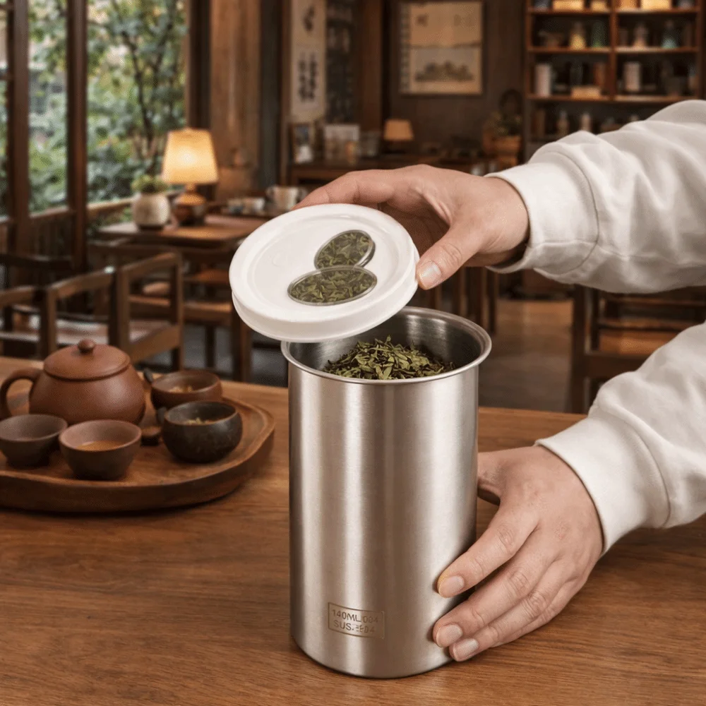 Stainless Steel Coffee Bean Storage Jars Airtight with Lid Food Storage Container Leak-Proof Moisture-proof Sealed Containers
Stainless Steel Coffee Bean Storage Jars Airtight with Lid Food Storage Container Leak-Proof Moisture-proof Sealed Containers