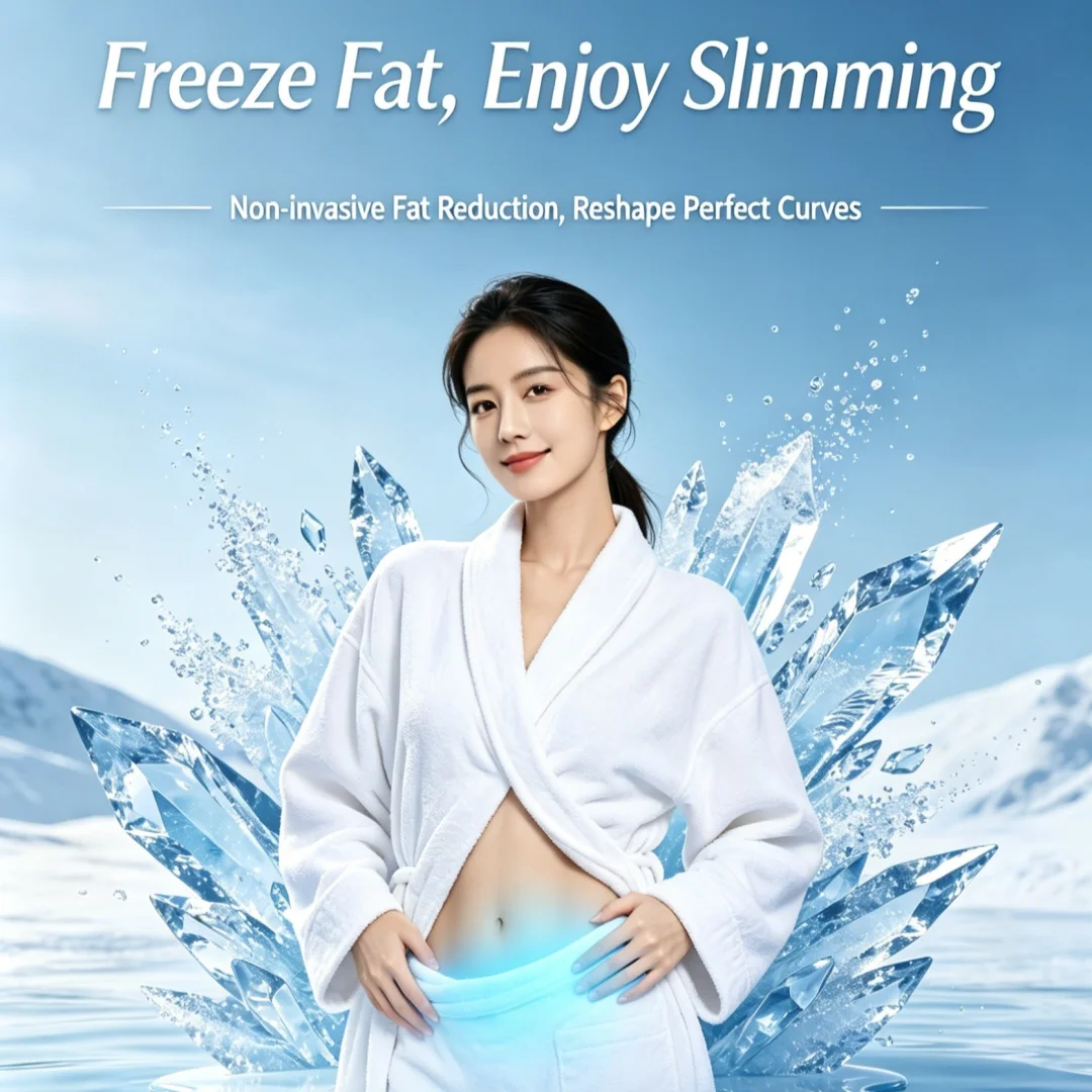 2026 Protable Machine 360° Cooling Fat Freezing Device with Exchangeable Cups, BodyContouring & Skin Tightening for Salon Spa
2026 Protable Machine 360° Cooling Fat Freezing Device with Exchangeable Cups, BodyContouring & Skin Tightening for Salon Spa