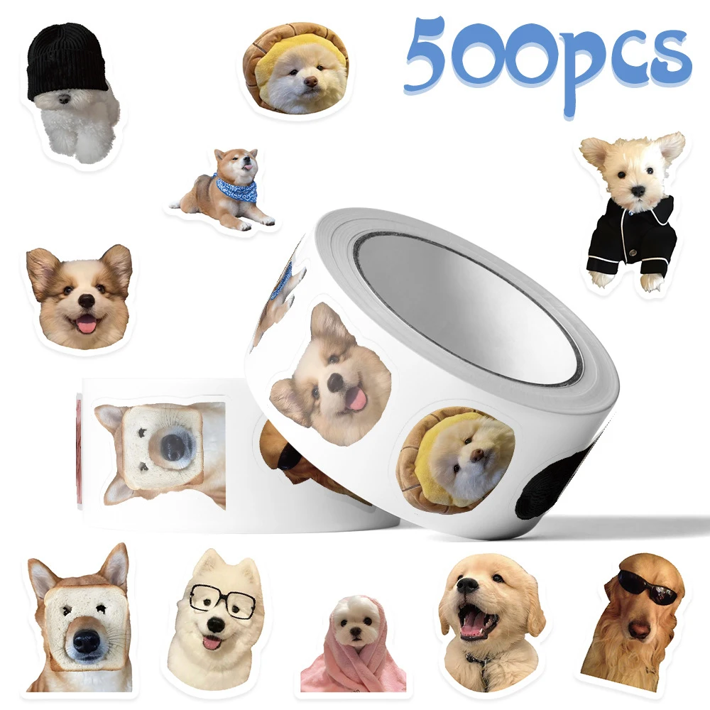 500PCS Funny Animal MEME Sticker Roll Cute Cartoon Dog Sealing Label Decals DIY Laptop Kid Reward Sticker Toy Decoration
500PCS Funny Animal MEME Sticker Roll Cute Cartoon Dog Sealing Label Decals DIY Laptop Kid Reward Sticker Toy Decoration