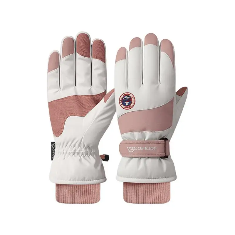 Ski Gloves Screen Touch 1 Pair Winter Skiing Warm Gloves For Women Cold Weather Hand Warmer Windproof Mittens For Outdoor
Ski Gloves Screen Touch 1 Pair Winter Skiing Warm Gloves For Women Cold Weather Hand Warmer Windproof Mittens For Outdoor