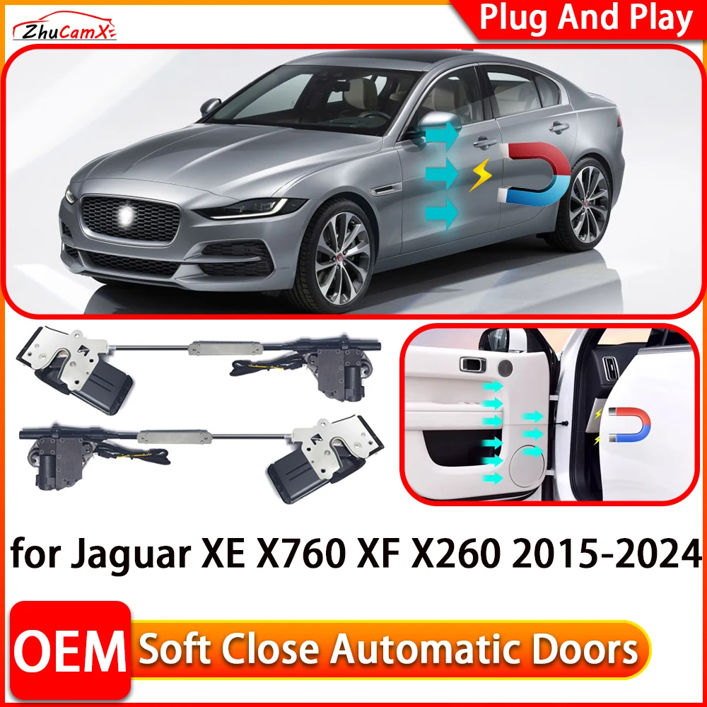 ZhuCamX for Jaguar XE X760 XF X260 2015-2024 Automatic Electric Soft Close Door Closer Power Closing Door Comfort Closing System
ZhuCamX for Jaguar XE X760 XF X260 2015-2024 Automatic Electric Soft Close Door Closer Power Closing Door Comfort Closing System