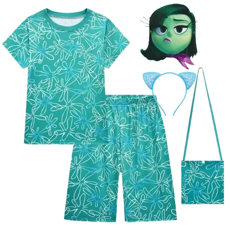 EE01 Inside Out 2, детский пижамный костюм для девочек, платье принцессы, сумка, детская ночная рубашка, летнее платье с бантом из мультфильма, одежда на день рождения Io0!
EE01 Inside Out 2, детский пижамный костюм для девочек, платье принцессы, сумка, детская ночная рубашка, летнее платье с бантом из мультфильма, одежда на день рождения Io0!