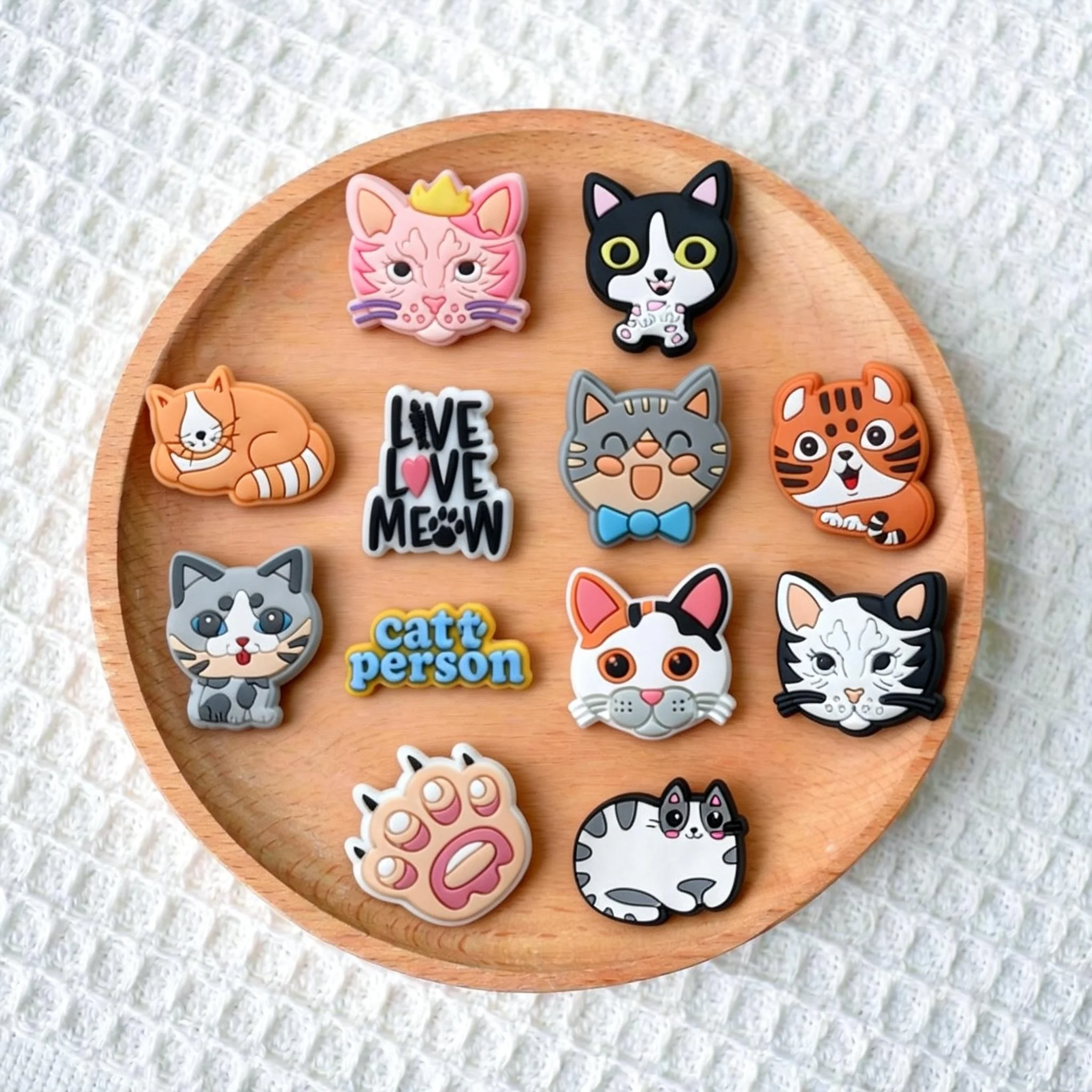 16Pcs Cute Cat Shoe Charms,Animal Shoe Charms, Suitable for Decorating Shoes, Wristbands and Sandals, Durable PVC Shoe Charms
16Pcs Cute Cat Shoe Charms,Animal Shoe Charms, Suitable for Decorating Shoes, Wristbands and Sandals, Durable PVC Shoe Charms