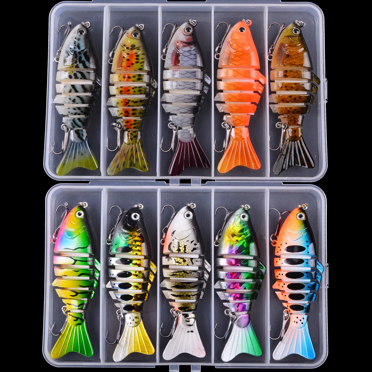 5pcs Sinking Wobbler Set Crankbaits Fishing Kit Artificial Bait Hard Lure Swimbait Pike Wobblers For Bass Fishing Tackle
5pcs Sinking Wobbler Set Crankbaits Fishing Kit Artificial Bait Hard Lure Swimbait Pike Wobblers For Bass Fishing Tackle