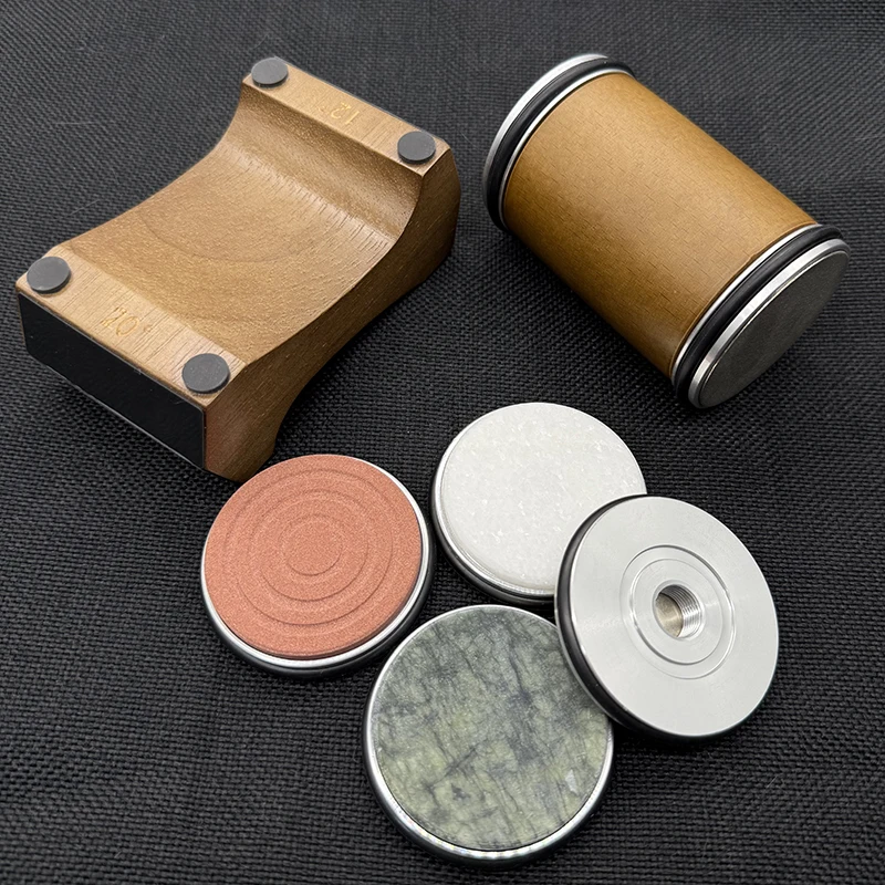 2025 New 4-Angle Wooden Roller Knife Sharpener - 12° 15° 18° 20° Fixed Angle & Stones - Effortless Sharpening for Home & Outdoor
2025 New 4-Angle Wooden Roller Knife Sharpener - 12° 15° 18° 20° Fixed Angle & Stones - Effortless Sharpening for Home & Outdoor
