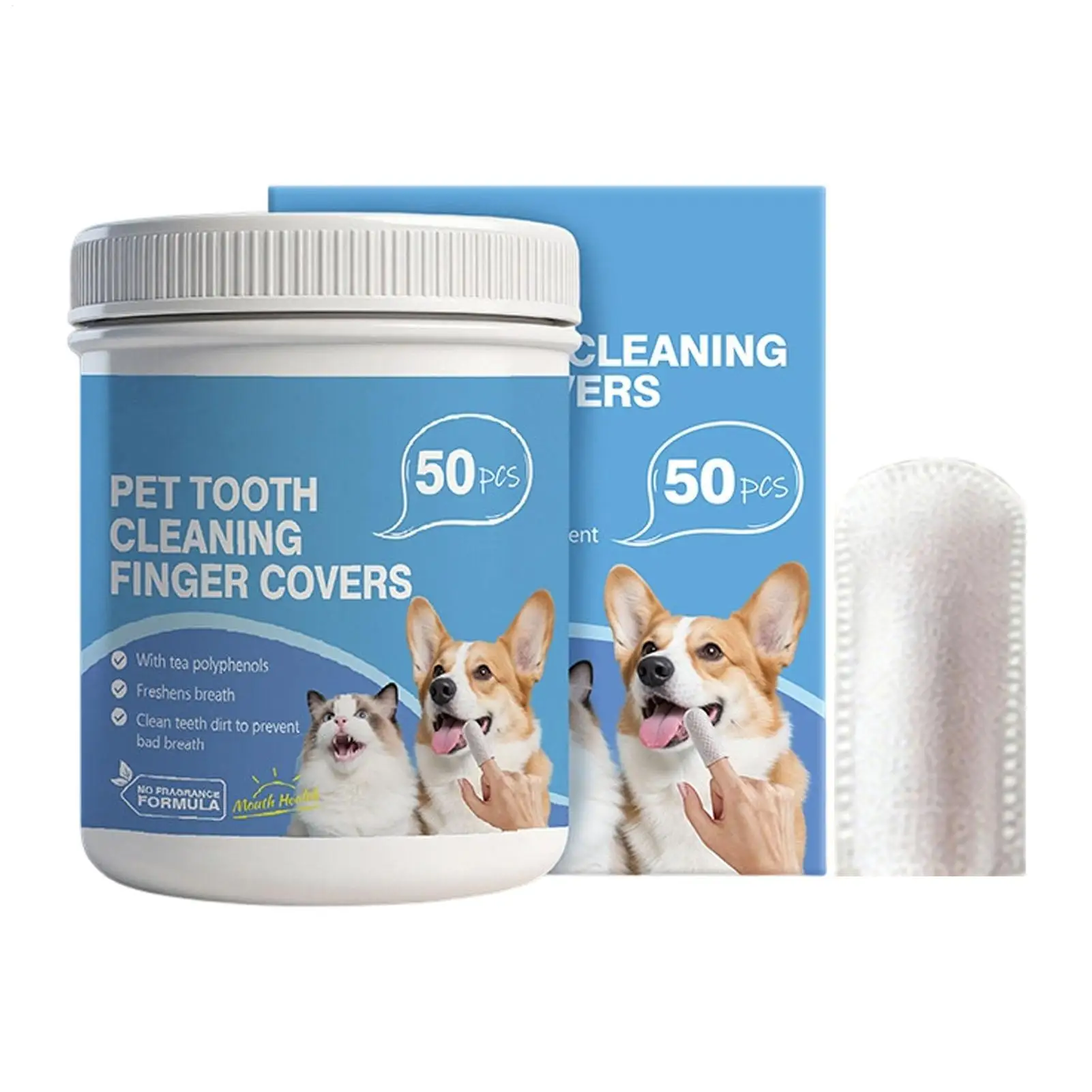 Teeth Cleaning Wipes For Dog Gentle Soft Breath Freshener Dog Finger Toothbrush For Small Medium Large Puppies Kittens Outdoor
Teeth Cleaning Wipes For Dog Gentle Soft Breath Freshener Dog Finger Toothbrush For Small Medium Large Puppies Kittens Outdoor