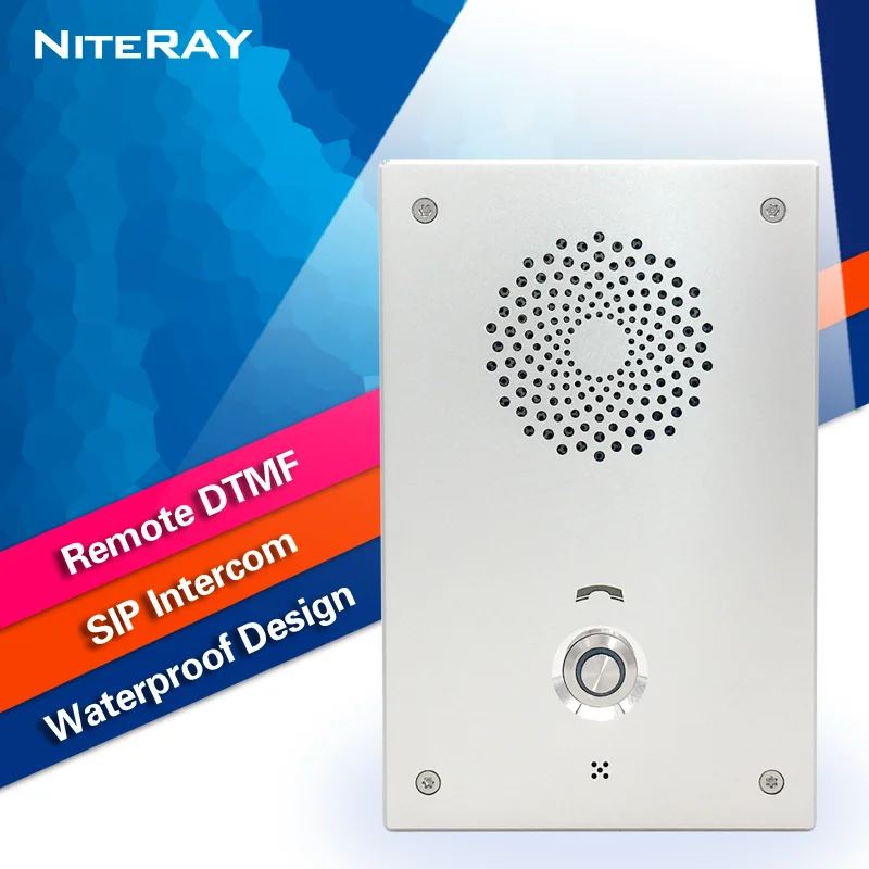 Audio Door Phone IP Doorbell SIP Intercom Access Control System Compatible With Asterisk/Alcatel/Avaya/Cisco PBX
Audio Door Phone IP Doorbell SIP Intercom Access Control System Compatible With Asterisk/Alcatel/Avaya/Cisco PBX