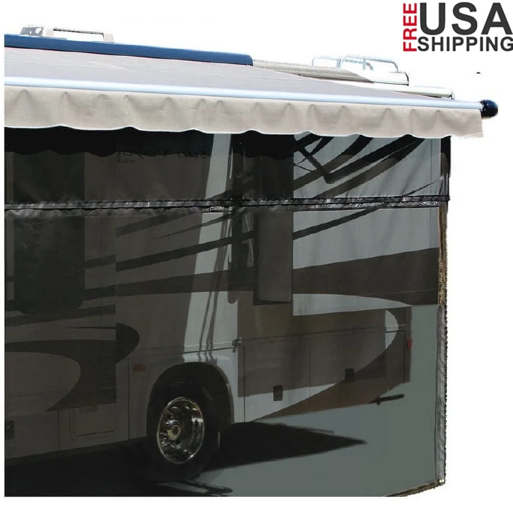 EZ Zipblocker Sun Shade 15ft x 9ft Adjustable Awning Cover Zipper Insert Vinyl Coated Polyester Open Weave Fabric Blocks 85%
EZ Zipblocker Sun Shade 15ft x 9ft Adjustable Awning Cover Zipper Insert Vinyl Coated Polyester Open Weave Fabric Blocks 85%