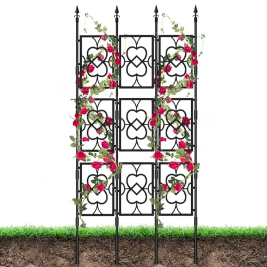 80" Garden Trellis for Climbing Plants, Screen Plant Trellis Frame for Potted Plants Rustproof Plant Support Thicken Cucumber T
80" Garden Trellis for Climbing Plants, Screen Plant Trellis Frame for Potted Plants Rustproof Plant Support Thicken Cucumber T