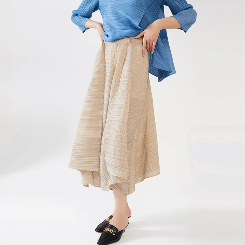 Pleated Wide Leg Pants High Waist Loose Big Size Ankle-Length Cropped Harem Pant Women Designer Trousers
Pleated Wide Leg Pants High Waist Loose Big Size Ankle-Length Cropped Harem Pant Women Designer Trousers