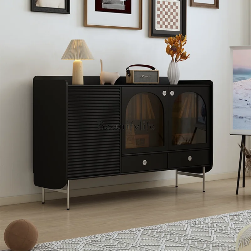 jj *Modern retro home solid wood porch locker cabinet light luxury simple medieval wall restaurant side cabinet
jj *Modern retro home solid wood porch locker cabinet light luxury simple medieval wall restaurant side cabinet