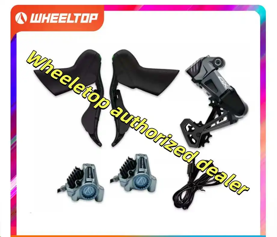 WHEELTOP EDS GEX Gravel Bike Groupset, 3-14Speed, hydraulic disc brake
WHEELTOP EDS GEX Gravel Bike Groupset, 3-14Speed, hydraulic disc brake