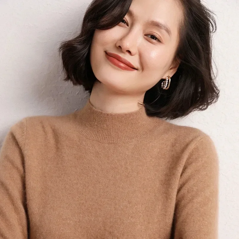 Women Sweater Spring Autumn 2023 Basic Pullover Warm Winter Casual Woman Jumpers Korean Fashion Knitted Bottoming Shirt
Women Sweater Spring Autumn 2023 Basic Pullover Warm Winter Casual Woman Jumpers Korean Fashion Knitted Bottoming Shirt