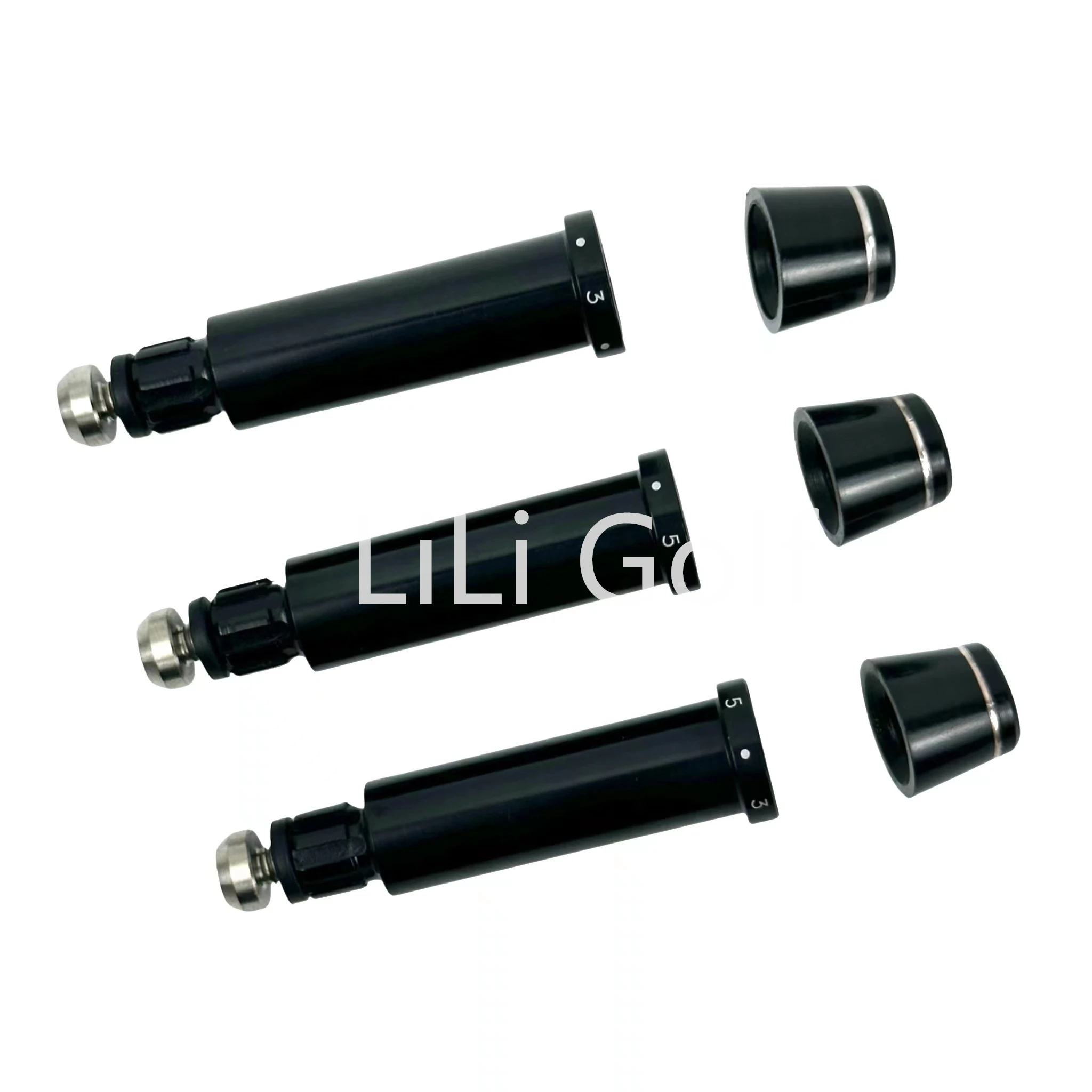 Golf Shaft Sleeve Adapter for EPON Driver .335 .350 Tip Aluminum Alloy Club Head Connector Replacement
Golf Shaft Sleeve Adapter for EPON Driver .335 .350 Tip Aluminum Alloy Club Head Connector Replacement