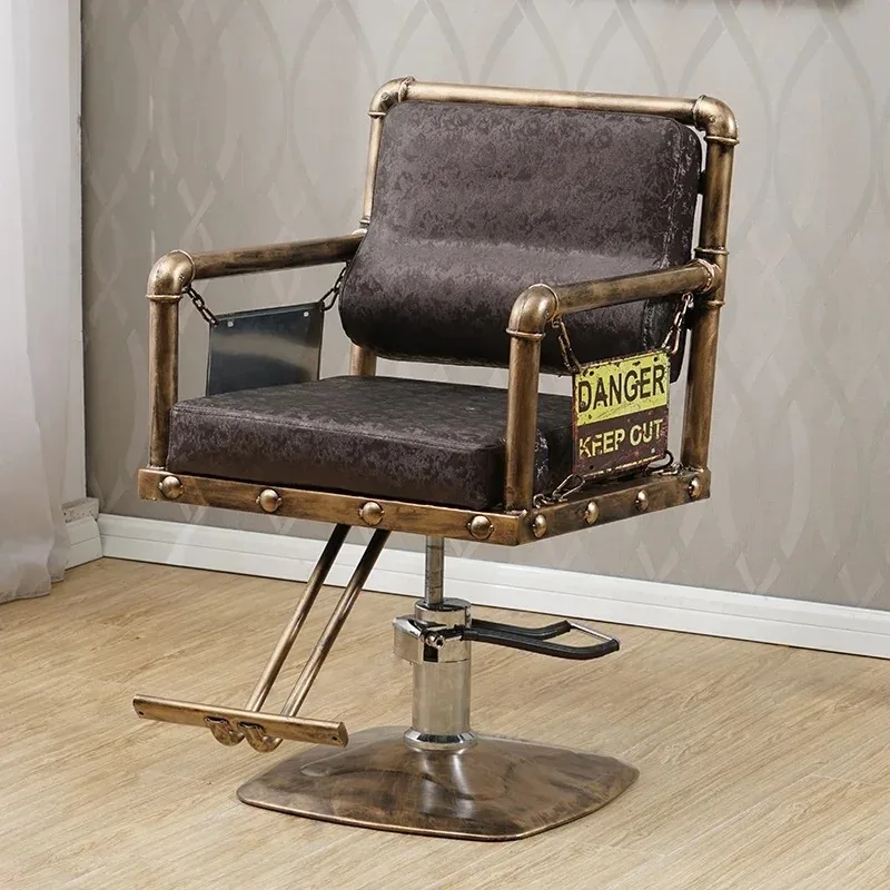 Nordic Retro Makeup Simple Barber Chair Salon Barbershop Pedicure Adjust Vanity Hairdressing Chair Professional Vanity Furniture
Nordic Retro Makeup Simple Barber Chair Salon Barbershop Pedicure Adjust Vanity Hairdressing Chair Professional Vanity Furniture