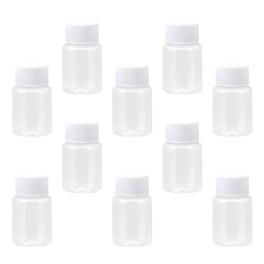 30 pcs 50Ml Transparent Plastic Bottles Clear Empty Containers For Pills Cream Liquid Pigment Storage Jars Solid Liquid
30 pcs 50Ml Transparent Plastic Bottles Clear Empty Containers For Pills Cream Liquid Pigment Storage Jars Solid Liquid
