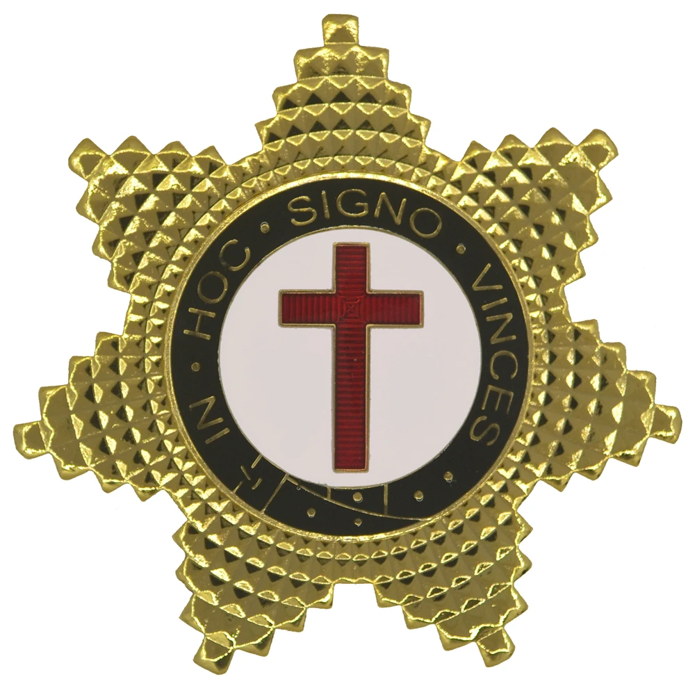 Golden Foil Lorraine Cross Medal 3D Texture Retro Brooch Pin Couple's Faion Jewelry Alloy Material Roman Numerals
Golden Foil Lorraine Cross Medal 3D Texture Retro Brooch Pin Couple's Faion Jewelry Alloy Material Roman Numerals