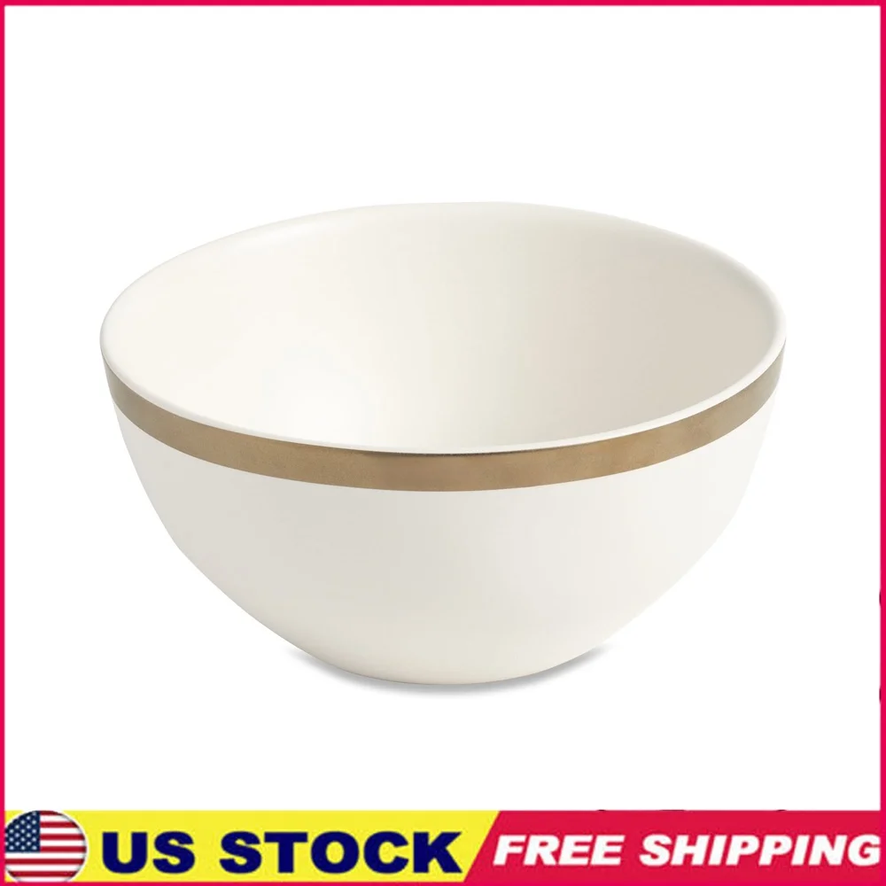 Premium Stoneware Bowl Elegant Gold Rim Matte Finish Heat Retention Ideal Serving Soups Salads Microwave Dishwasher Safe
Premium Stoneware Bowl Elegant Gold Rim Matte Finish Heat Retention Ideal Serving Soups Salads Microwave Dishwasher Safe