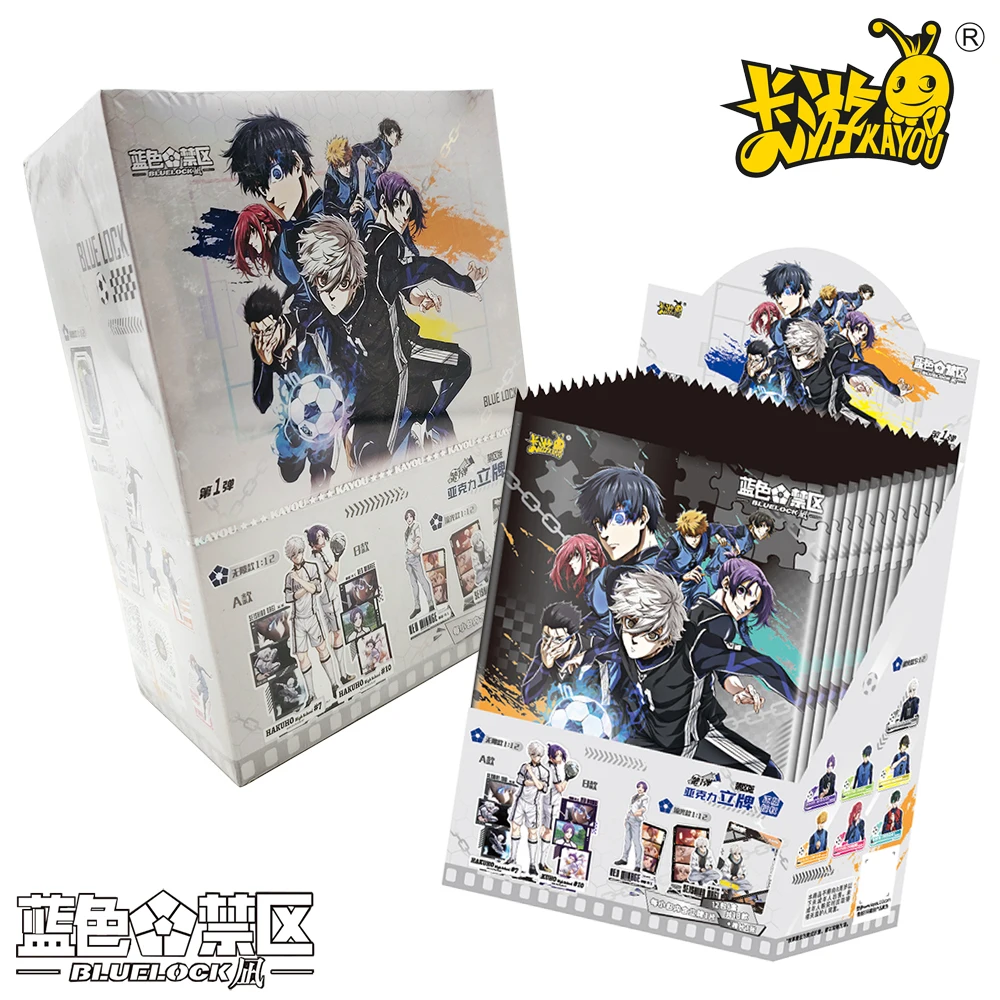Genuine Kayou Blue Lock Collection Card Children's Like Anime Stand Figure Room Decoration Ornaments Festival Entertainment Toys
Genuine Kayou Blue Lock Collection Card Children's Like Anime Stand Figure Room Decoration Ornaments Festival Entertainment Toys