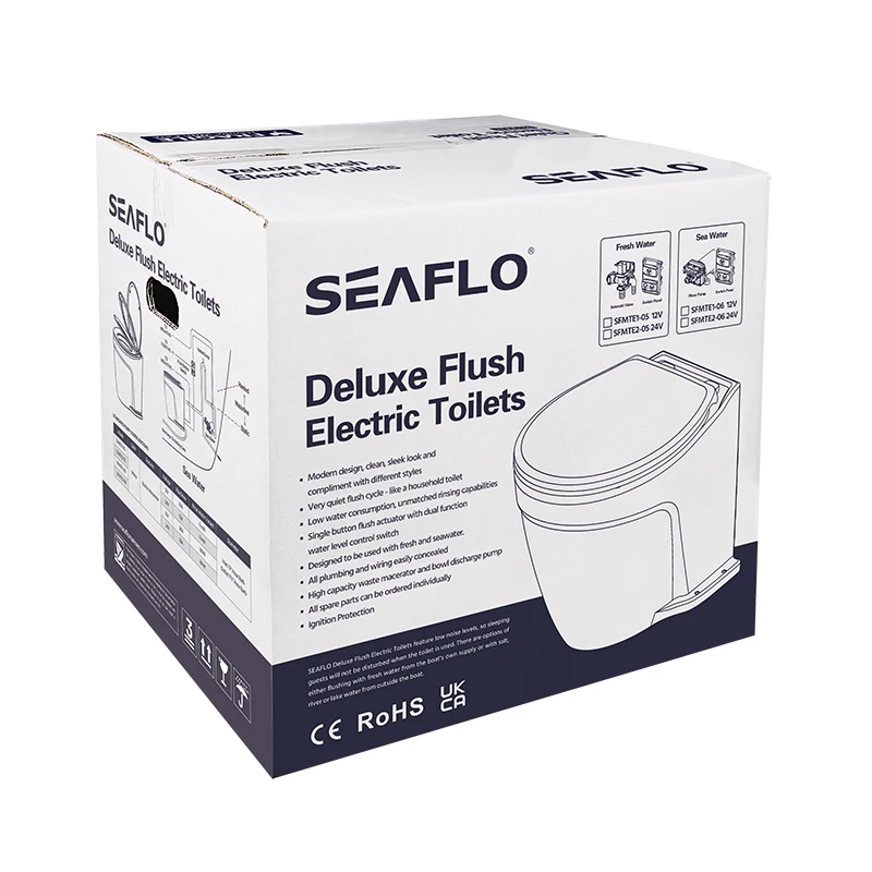 Electric Smart Toilet for Boat Easy to Operate and Comfortable to Touch Marine Yacht Electric Toilet 2025
Electric Smart Toilet for Boat Easy to Operate and Comfortable to Touch Marine Yacht Electric Toilet 2025