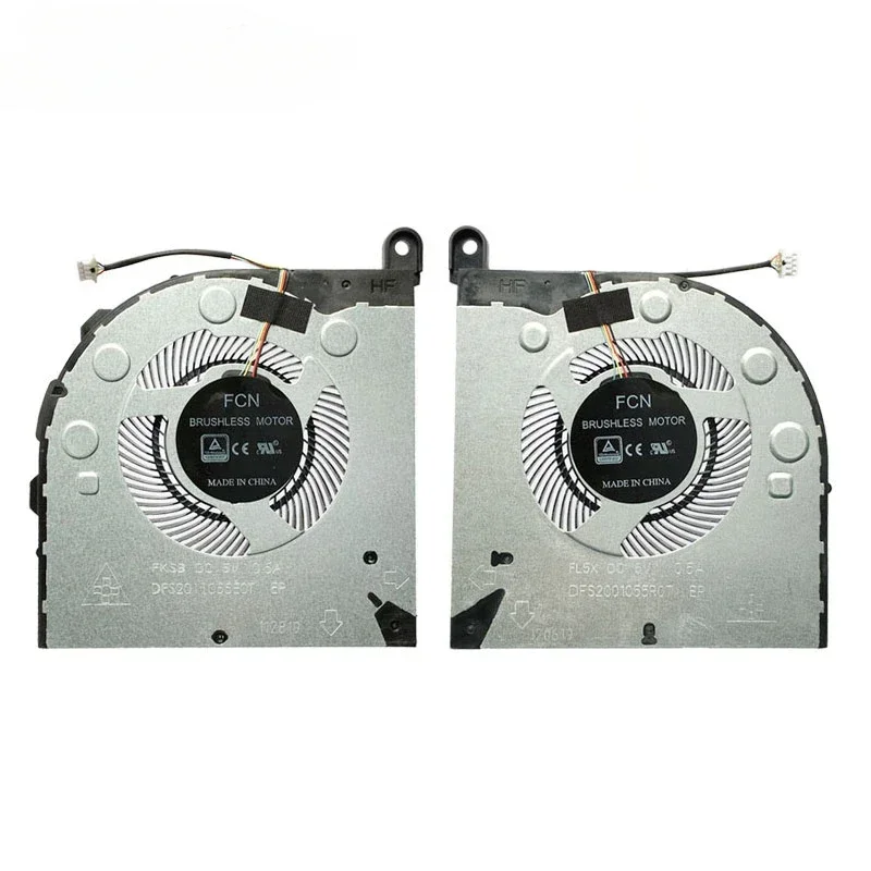 5V 0.5A CPU GPU Cooling Fan for Lenovo Legion Y730 Y740 Y9000K Y7000C Y740-15 Y740-17 Y730-15 Y730-17 ND85C10-18B02
5V 0.5A CPU GPU Cooling Fan for Lenovo Legion Y730 Y740 Y9000K Y7000C Y740-15 Y740-17 Y730-15 Y730-17 ND85C10-18B02