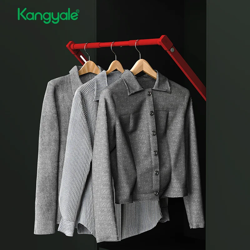 stll Aluminum Alloy Electric Clothes Lifting Hanger Detachable Design Single Damper Track Slider for Wardrobe/Closet Be
stll Aluminum Alloy Electric Clothes Lifting Hanger Detachable Design Single Damper Track Slider for Wardrobe/Closet Be