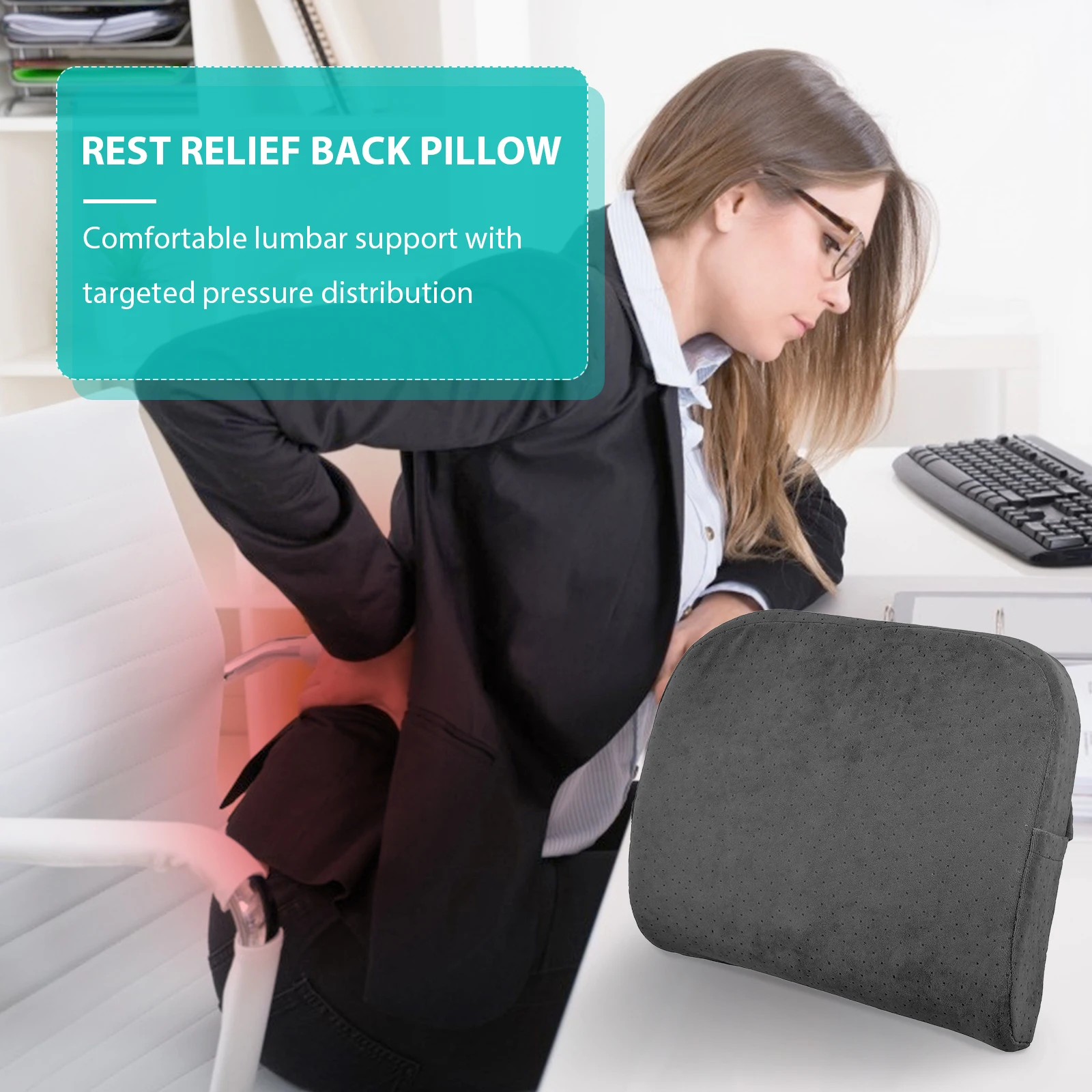 Waist Pad Memory Foam Protection Coccyx Back Car Cushion Backrest Support Pillow Lumbar Pillows Relief Casual
Waist Pad Memory Foam Protection Coccyx Back Car Cushion Backrest Support Pillow Lumbar Pillows Relief Casual