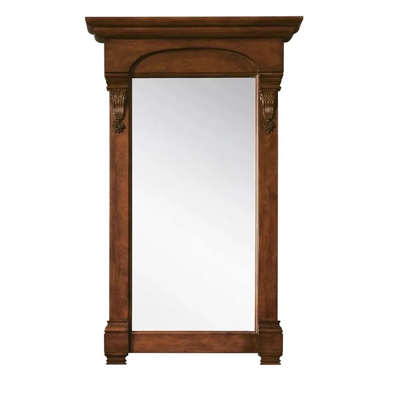 American retro home wall-mounted mirror living room French floor-to-ceiling mirror medieval new Chinese style dressing mirror
American retro home wall-mounted mirror living room French floor-to-ceiling mirror medieval new Chinese style dressing mirror