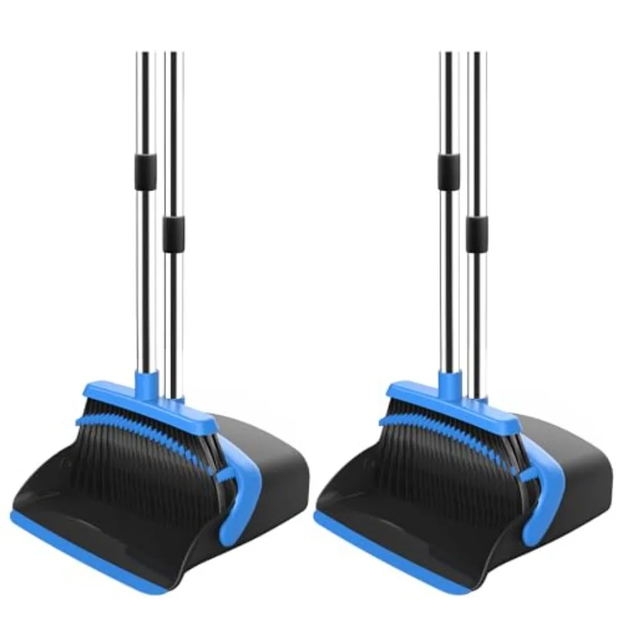 Broom and Dustpan Set 52-in Long Adjustable Handle Broom Dustpan Combo with Dustpan Teeth to Automatically Clean Hair Suitable
Broom and Dustpan Set 52-in Long Adjustable Handle Broom Dustpan Combo with Dustpan Teeth to Automatically Clean Hair Suitable