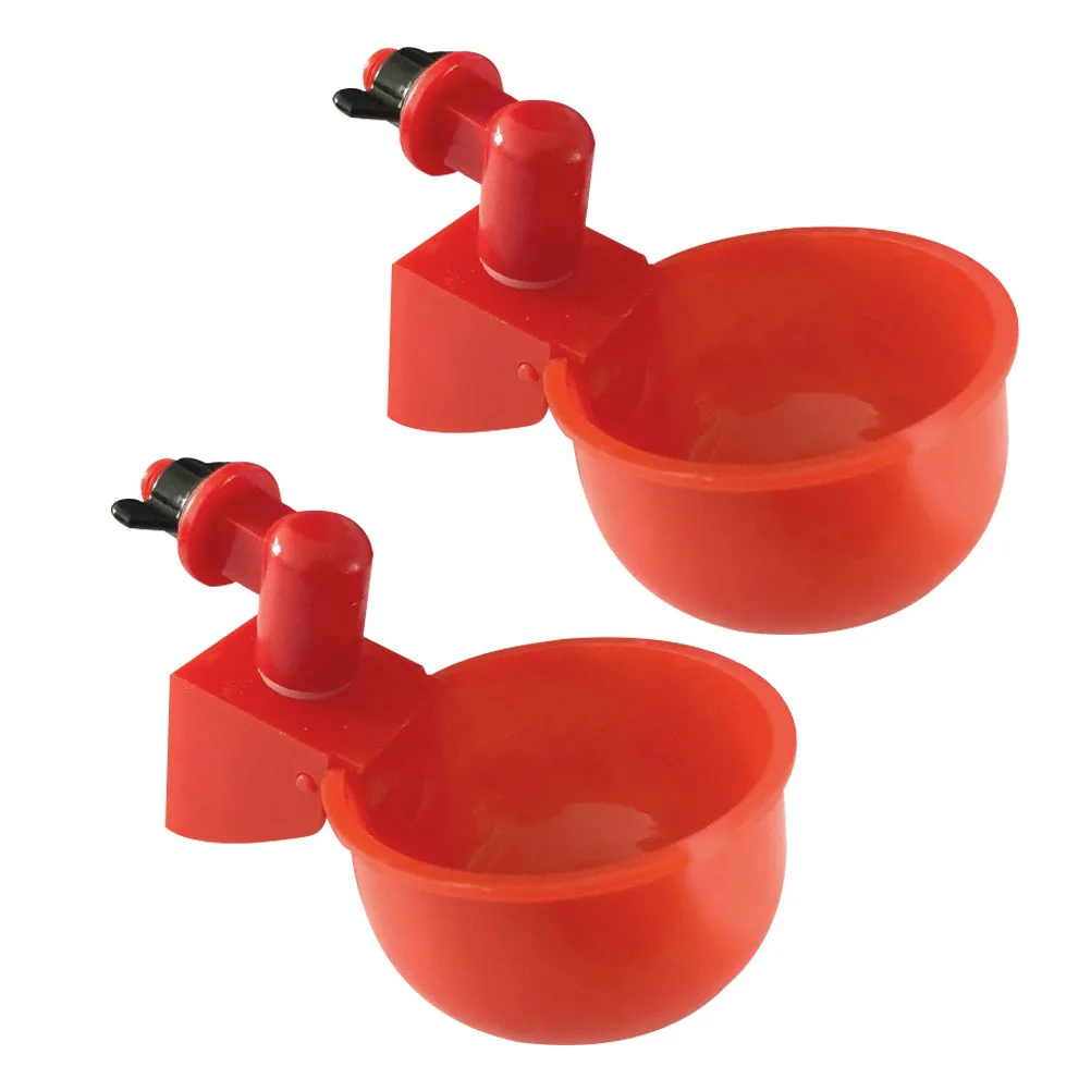 2pcs Automatic Chicken Waterer for Poultry Bird Duck Quail Drinking Bowl Durable Connector Home Commercial Farm Use
2pcs Automatic Chicken Waterer for Poultry Bird Duck Quail Drinking Bowl Durable Connector Home Commercial Farm Use