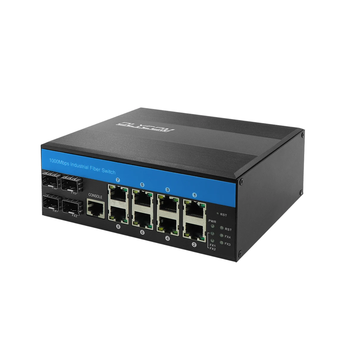 Managed Industrial Ethernet Switch Full Gigabit Ethernet POE with 8 Port RJ45 4 SFP Gigabit
Managed Industrial Ethernet Switch Full Gigabit Ethernet POE with 8 Port RJ45 4 SFP Gigabit