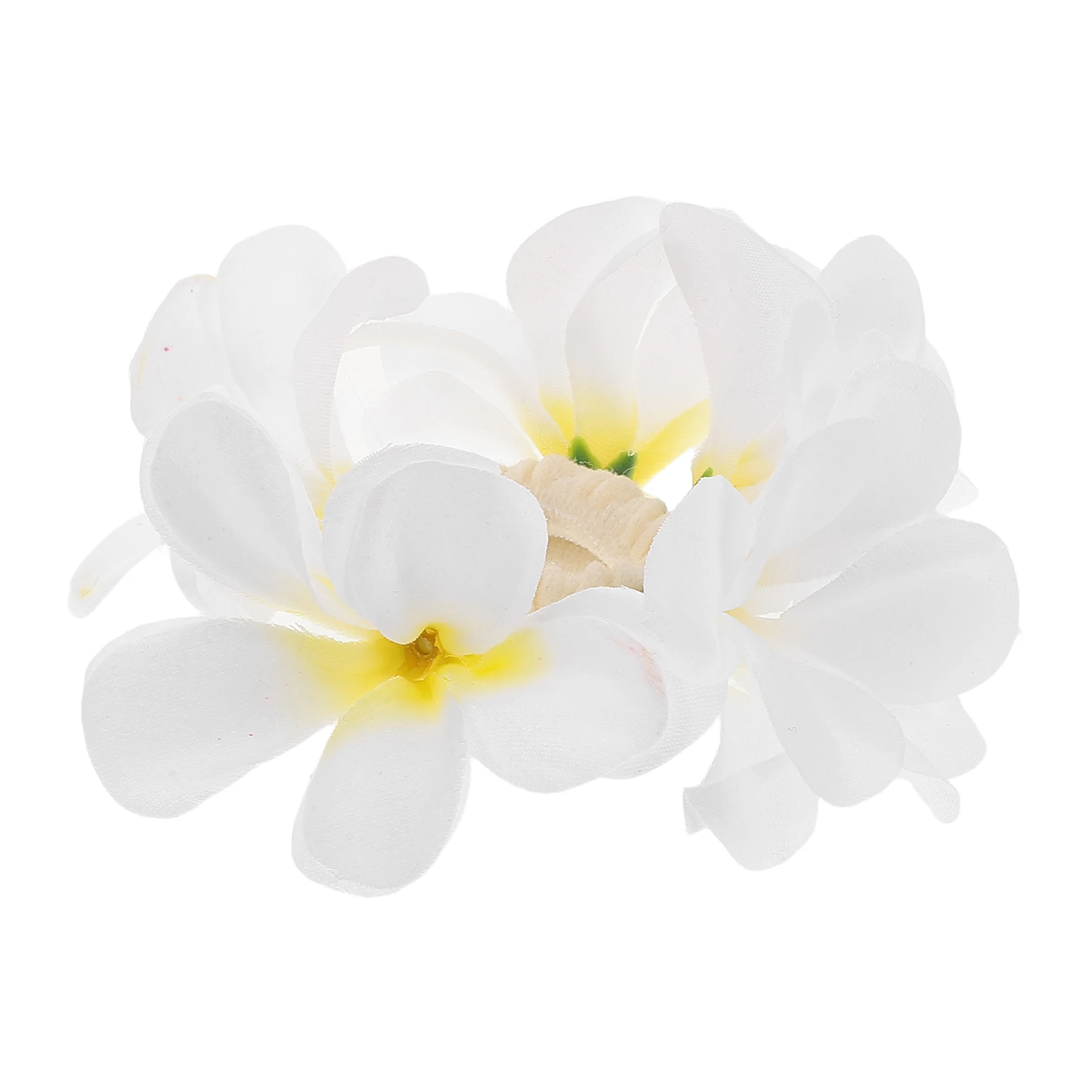 Plumeria Hair Circles White Durable Elastic Bands Beach Accessories Wedding Decorations Girls Flowers Boho Ties Plastic Ropes
Plumeria Hair Circles White Durable Elastic Bands Beach Accessories Wedding Decorations Girls Flowers Boho Ties Plastic Ropes