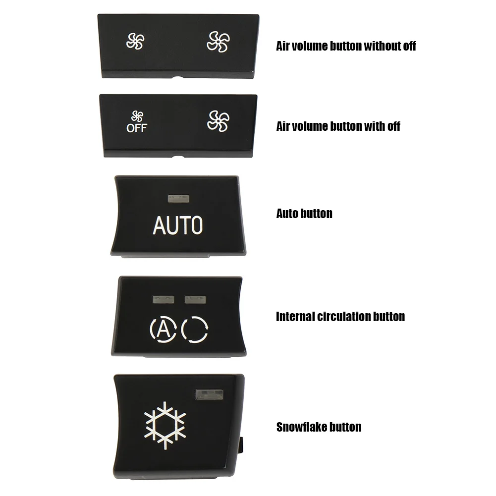 Car Heater Climate Wind Air Conditioning Button Air Volume Control Panel Snowflake Button for BMW 1 3 Series E90 E91 E92 E93 E87
Car Heater Climate Wind Air Conditioning Button Air Volume Control Panel Snowflake Button for BMW 1 3 Series E90 E91 E92 E93 E87