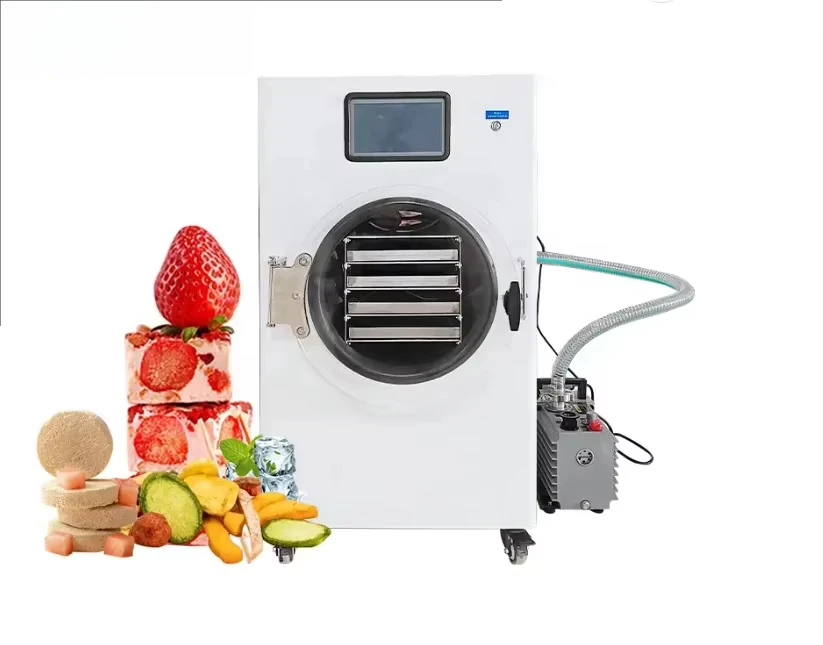 Factory Direct Customization Home Use Lyophilizer Mini Small Drying Machine 2kg Vacuum Dryer for Fruit Milk HFD-1
Factory Direct Customization Home Use Lyophilizer Mini Small Drying Machine 2kg Vacuum Dryer for Fruit Milk HFD-1