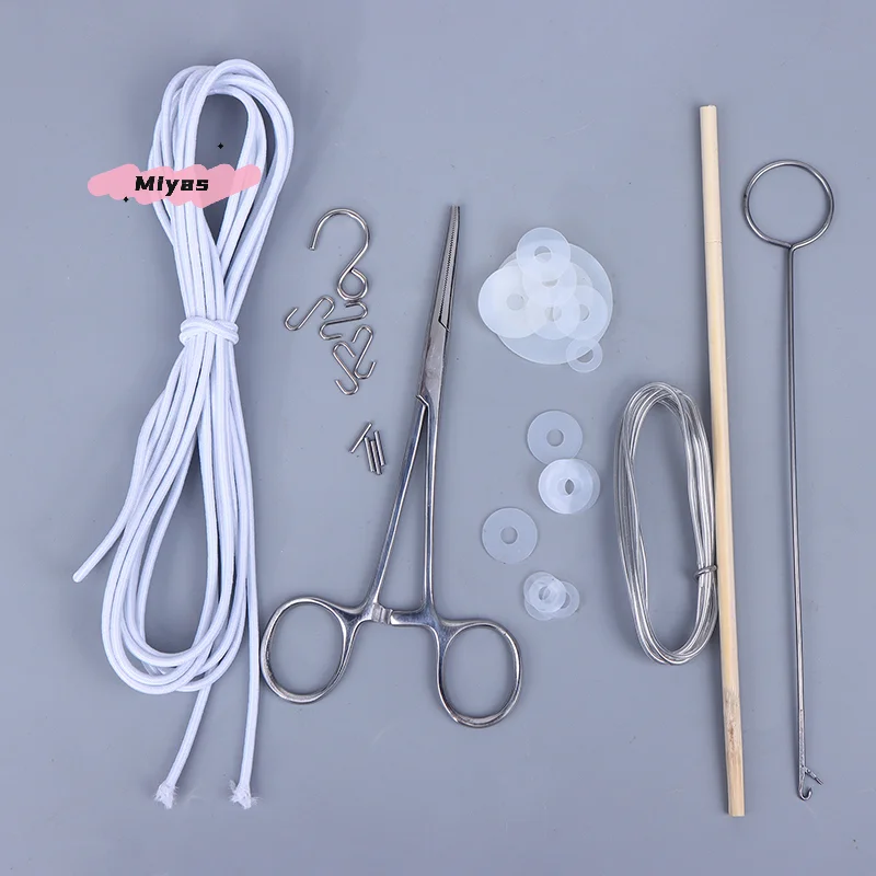 1/6 Scale DD Doll Accessories String Pliers S-Hook Aluminum Wire with Rubber Band Gasket - Daily Maintenance Tool for Dolls
1/6 Scale DD Doll Accessories String Pliers S-Hook Aluminum Wire with Rubber Band Gasket - Daily Maintenance Tool for Dolls