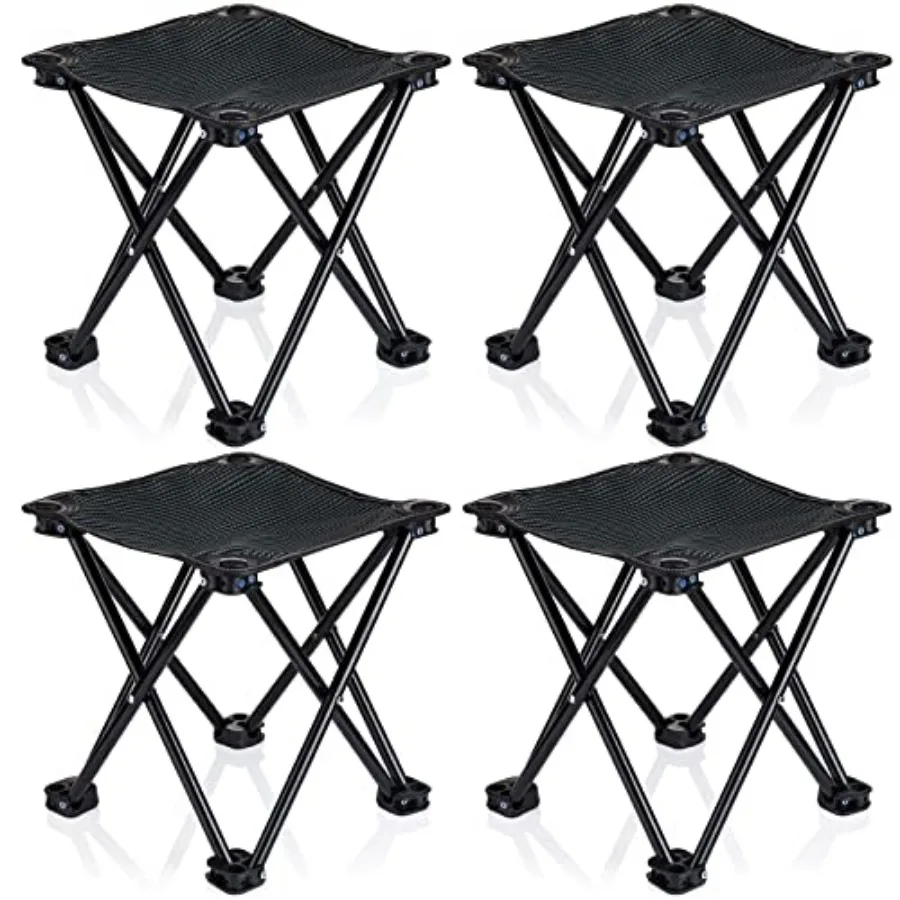 4 Pack Camping Stool Foot Rest Small 11Inch Portable Folding Camping Chair Lightweight Foot Rest Seat with Carry Bag for Fishin
4 Pack Camping Stool Foot Rest Small 11Inch Portable Folding Camping Chair Lightweight Foot Rest Seat with Carry Bag for Fishin