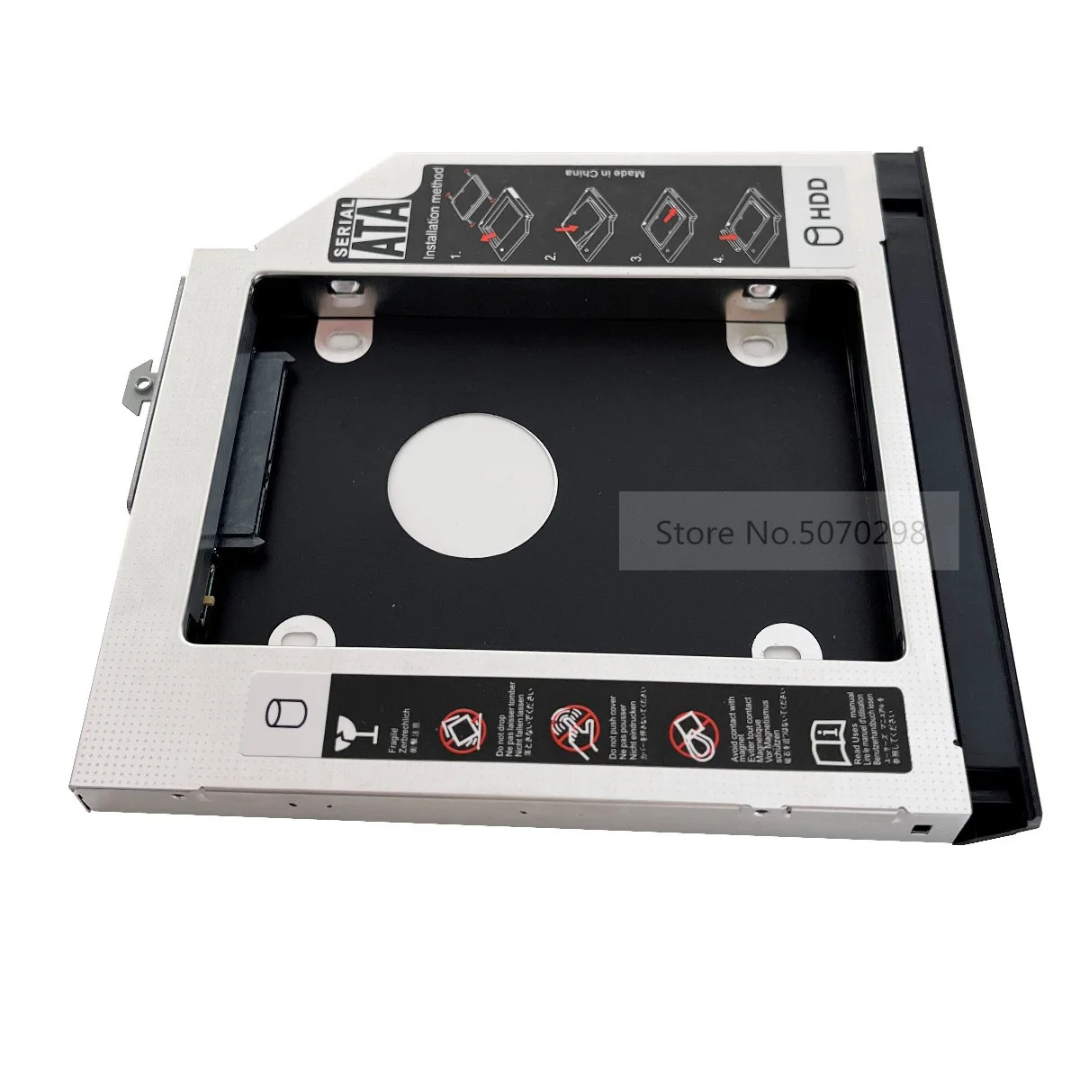 С рамкой передняя крышка + кронштейн 2nd SATA 3,0 2,5 "жесткий диск HDD SSD оптический Caddy рамка лоток для HP EliteBook 8560p 8570p
С рамкой передняя крышка + кронштейн 2nd SATA 3,0 2,5 "жесткий диск HDD SSD оптический Caddy рамка лоток для HP EliteBook 8560p 8570p