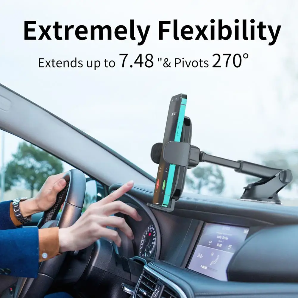 Wear-resistant Car Phone Holder One Hand Operation ABS Universal Car Bracket Folding Rotating Phone Support Car Accessories
Wear-resistant Car Phone Holder One Hand Operation ABS Universal Car Bracket Folding Rotating Phone Support Car Accessories