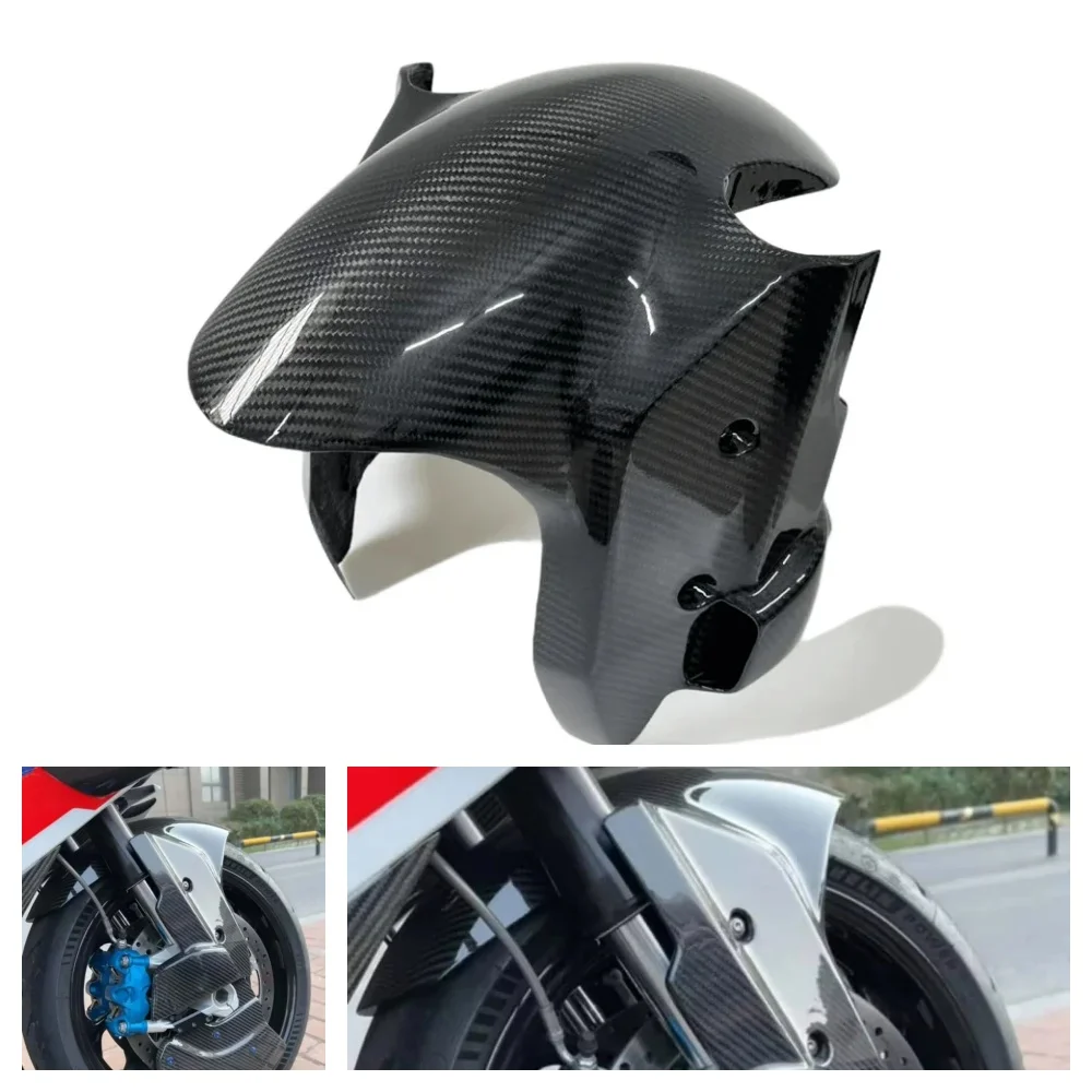 For BMW S1000RR/R M1000RR/R S1000XR M1000XR 2009-2024 100% Carbon Fiber Motorcycle Front Mudguard Splash Wheel Fender Fairing
For BMW S1000RR/R M1000RR/R S1000XR M1000XR 2009-2024 100% Carbon Fiber Motorcycle Front Mudguard Splash Wheel Fender Fairing