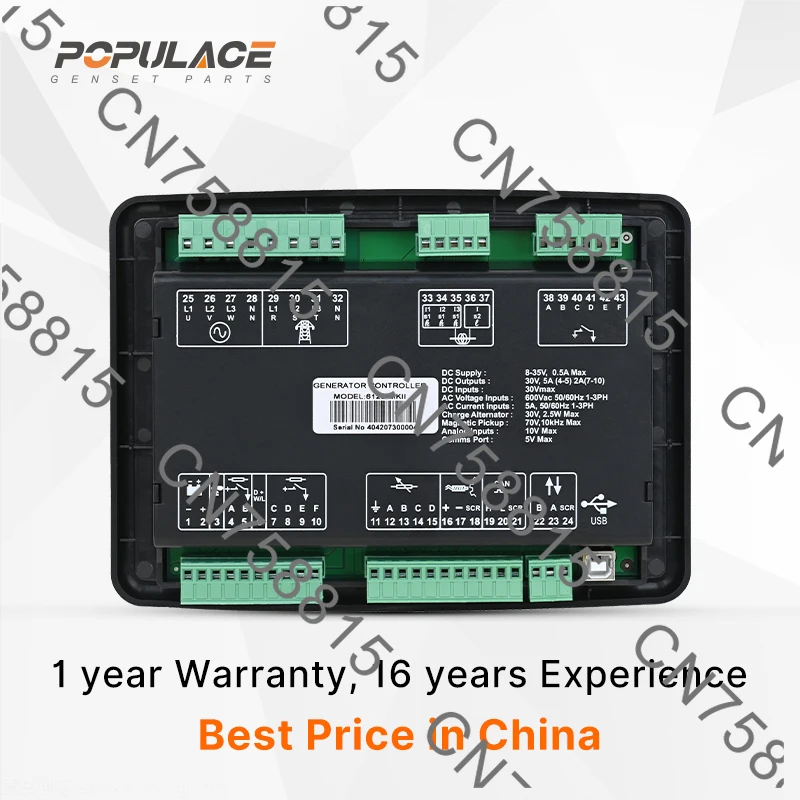 For Volkswagen Group Control ATS Generator Controller DSE5110 Panel Module LCD Controller Deep Sea Controller 5110 DSE 5110
For Volkswagen Group Control ATS Generator Controller DSE5110 Panel Module LCD Controller Deep Sea Controller 5110 DSE 5110