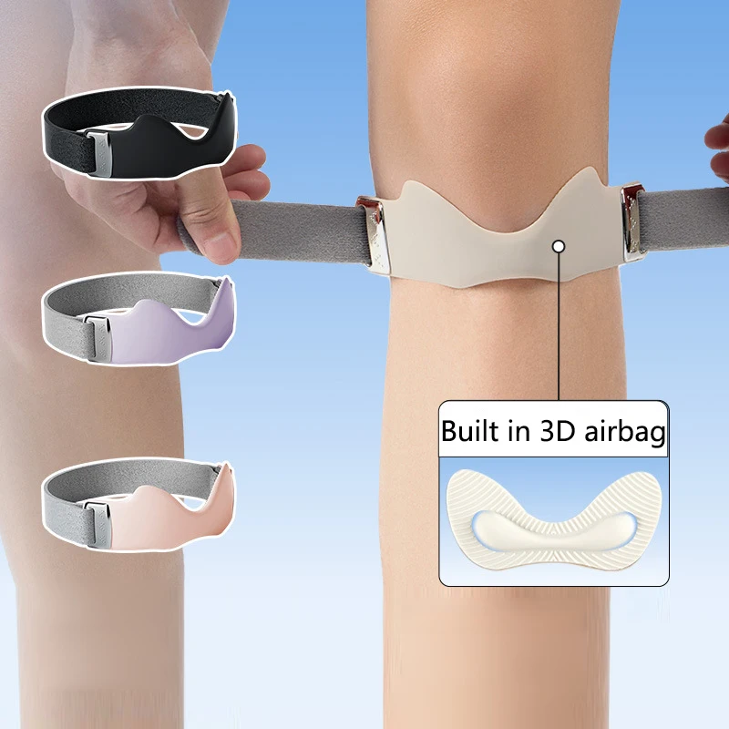 New Silicone Patella Band Sports Knee Pads, 3D Airbag Support Fixed Protect Knee Anti Slip Patella Tendon Knee Straps Adjustable
New Silicone Patella Band Sports Knee Pads, 3D Airbag Support Fixed Protect Knee Anti Slip Patella Tendon Knee Straps Adjustable