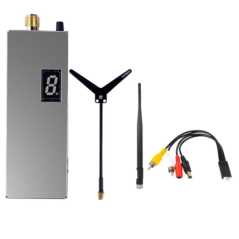 A17Z FPV 1.2G 1.3G 1.6W VTX+Y Type Antenna/Antenna 8CH 1600Mw VTX Transmitter For Long Range FPV Drone RC Model
A17Z FPV 1.2G 1.3G 1.6W VTX+Y Type Antenna/Antenna 8CH 1600Mw VTX Transmitter For Long Range FPV Drone RC Model
