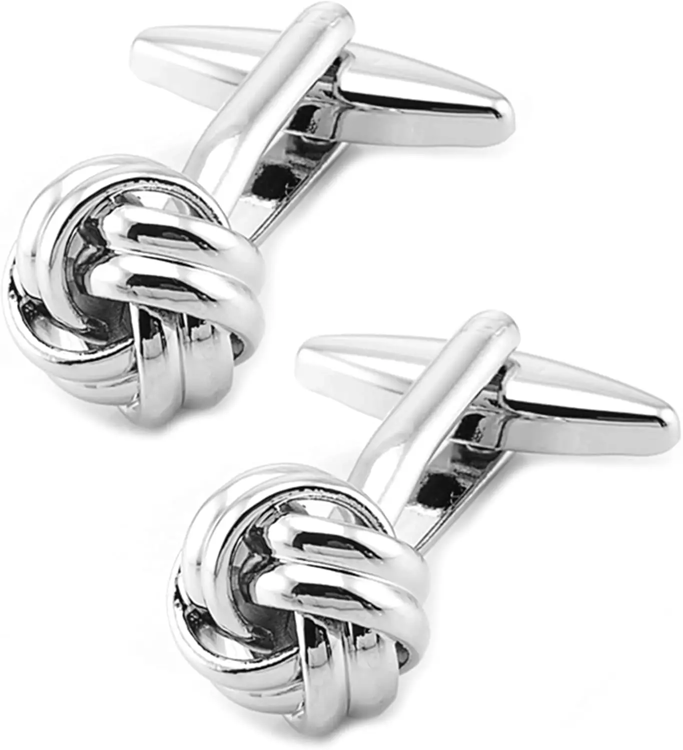 Knot Cufflinks in Gift Box for Men Women Daily Business Wedding Tuxedo
Knot Cufflinks in Gift Box for Men Women Daily Business Wedding Tuxedo