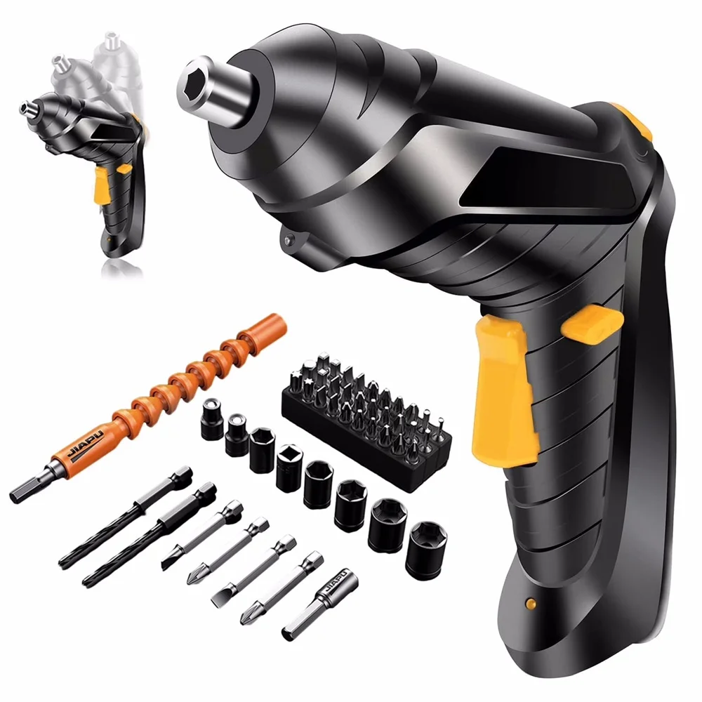 3.6V Electric Screwdriver Battery Rechargeable Cordless Power Screwdriver Powerful Impact Wireless Screwdriver Drill 250 RPM
3.6V Electric Screwdriver Battery Rechargeable Cordless Power Screwdriver Powerful Impact Wireless Screwdriver Drill 250 RPM