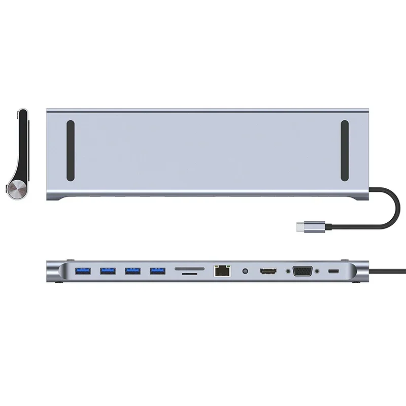 Обновление нового мультиинтерфейсного расширения USB 3.0, подходящего для различных ноутбуков, блокировочных станций один в одном, концентратор типа C
Обновление нового мультиинтерфейсного расширения USB 3.0, подходящего для различных ноутбуков, блокировочных станций один в одном, концентратор типа C