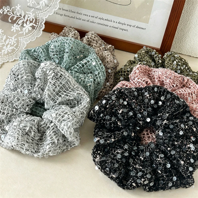 Rhinestone Studded Sheer Hair Scrunchie Sparkly Soft Accessory For Party Hair Styling And Special Events For Elegant Ladies
Rhinestone Studded Sheer Hair Scrunchie Sparkly Soft Accessory For Party Hair Styling And Special Events For Elegant Ladies