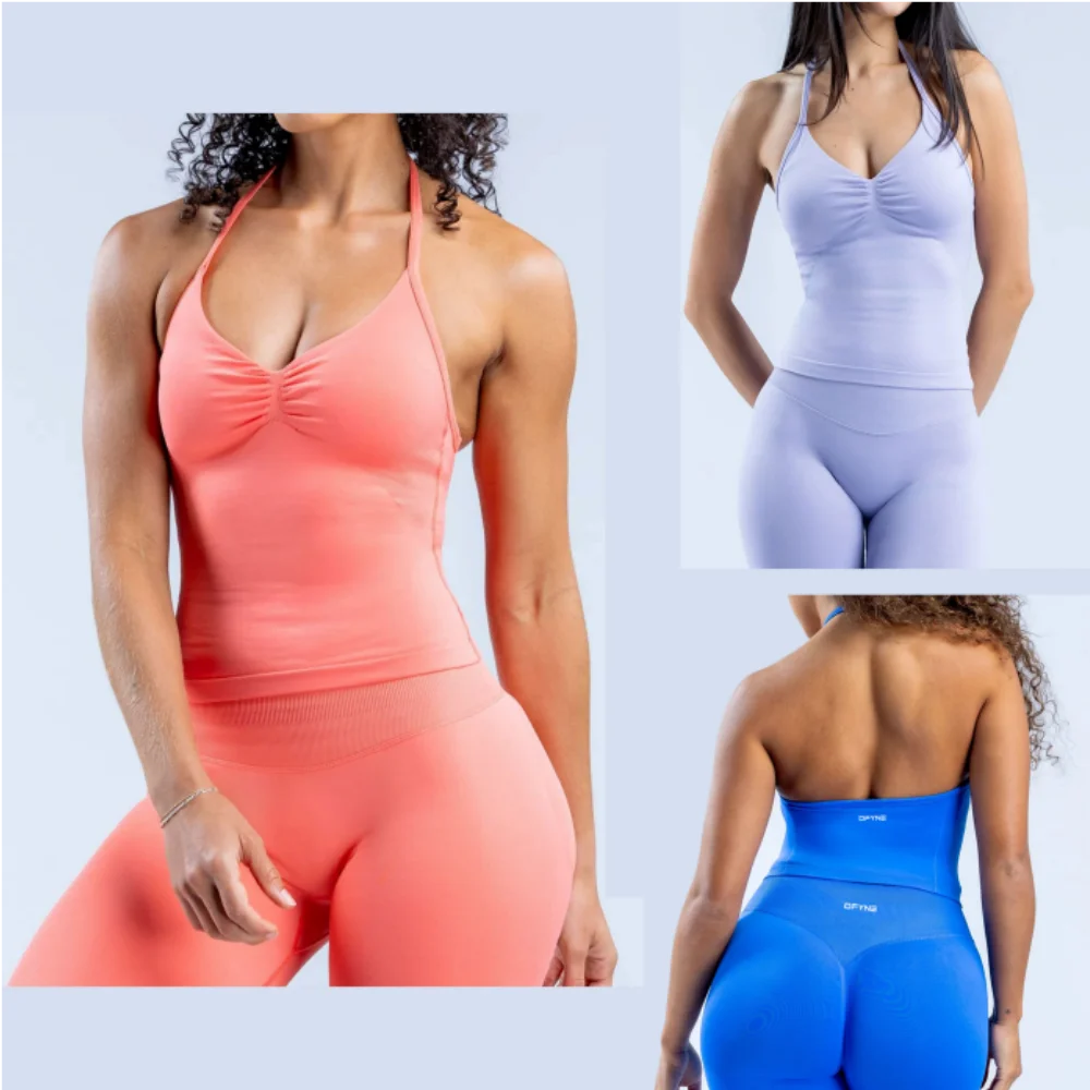 Yoga Impact Longline Strappy Top V-neck Yoga Running Fitness Vest Gym Underwear Open-back Workout Halter Bra Outdoor Top
Yoga Impact Longline Strappy Top V-neck Yoga Running Fitness Vest Gym Underwear Open-back Workout Halter Bra Outdoor Top